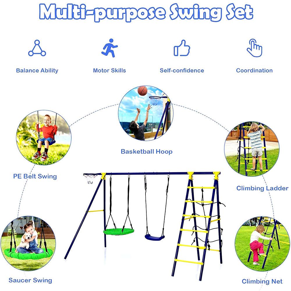 Adventure Zone 5-in-1 Outdoor Playset