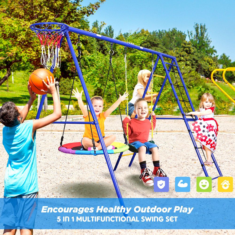 Adventure Zone 5-in-1 Outdoor Playset