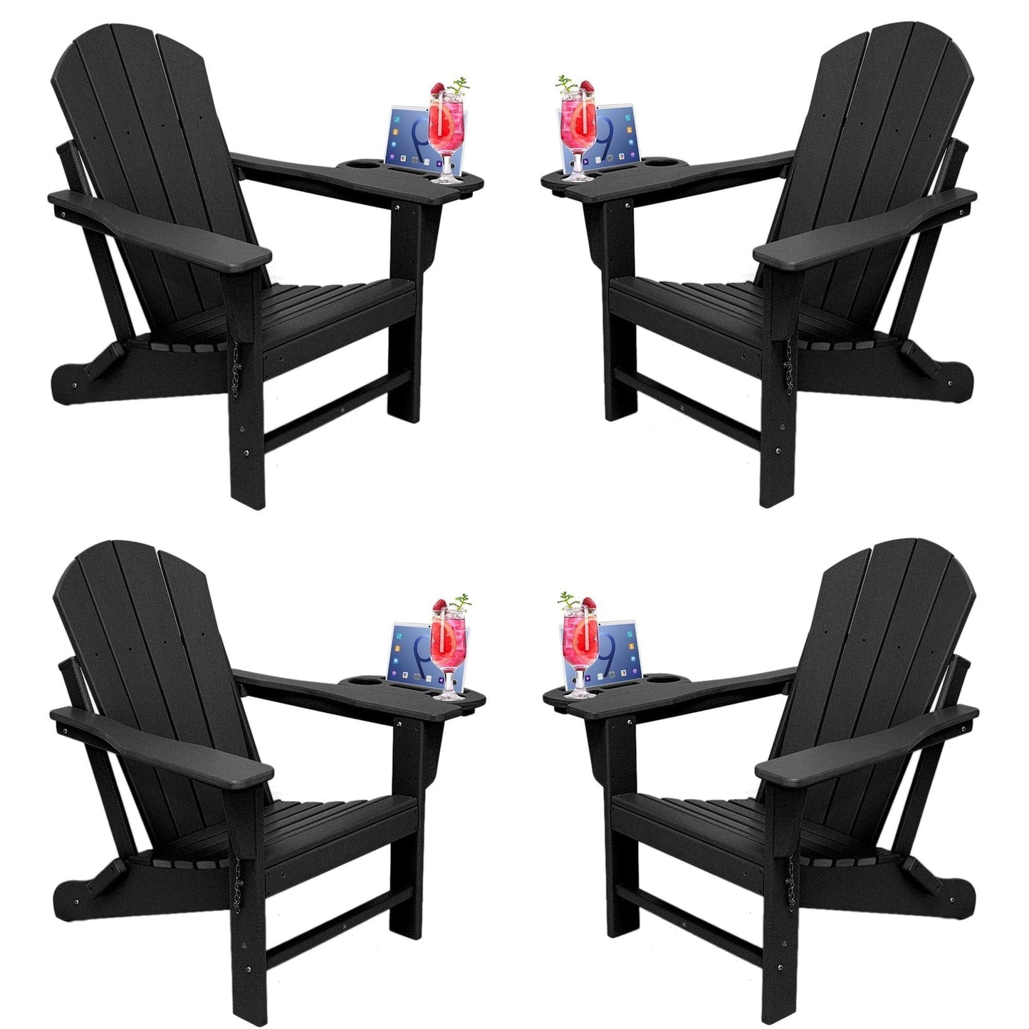 Lawn Chair with Cup Holders