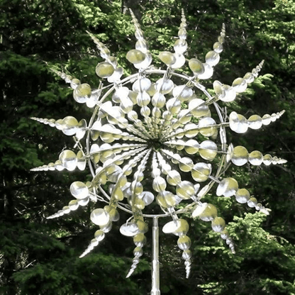 Enchanting Metal Wind Spinner for Garden Décor