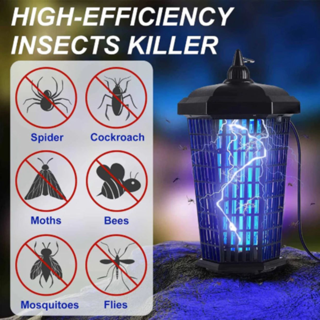 LumaShield Moth Repellent Lamp