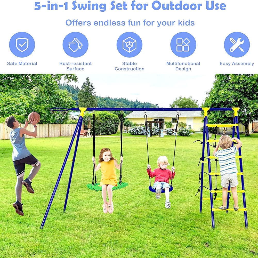 Adventure Zone 5-in-1 Outdoor Playset