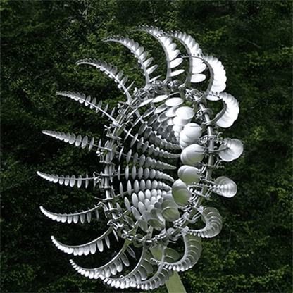 Enchanting Metal Wind Spinner for Garden Décor