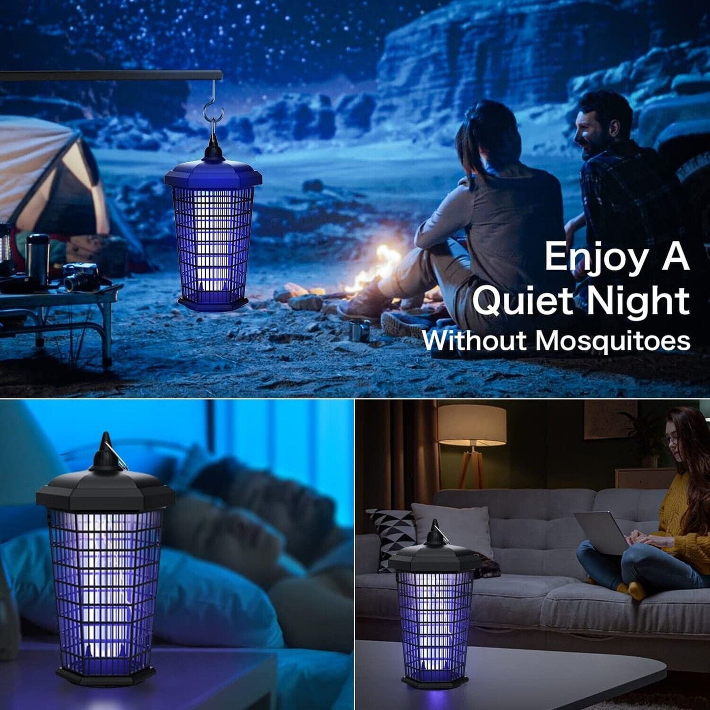 LumaShield Moth Repellent Lamp