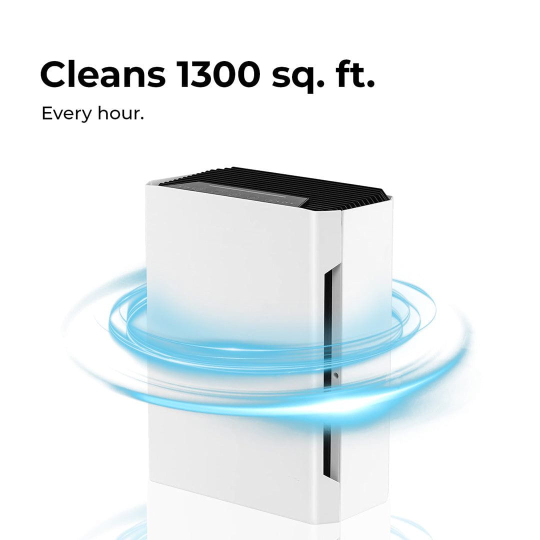 Ultra-Quiet HEPA Air Purifier with Advanced 3-Stage Filtration