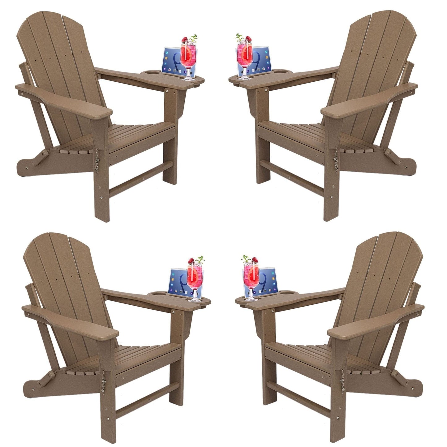 Lawn Chair with Cup Holders