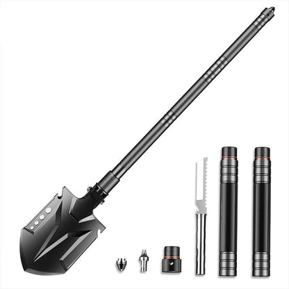 Ultimate 10-in-1 Tactical Folding Shovel for Outdoor Enthusiasts